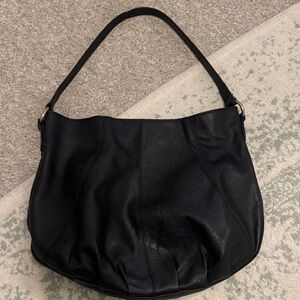 Urban Outfitters Black Pebbled Shoulder Bag